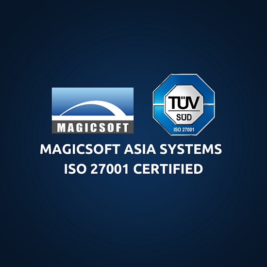 Magicsoft Asia Systems ISO 27001 Certification
